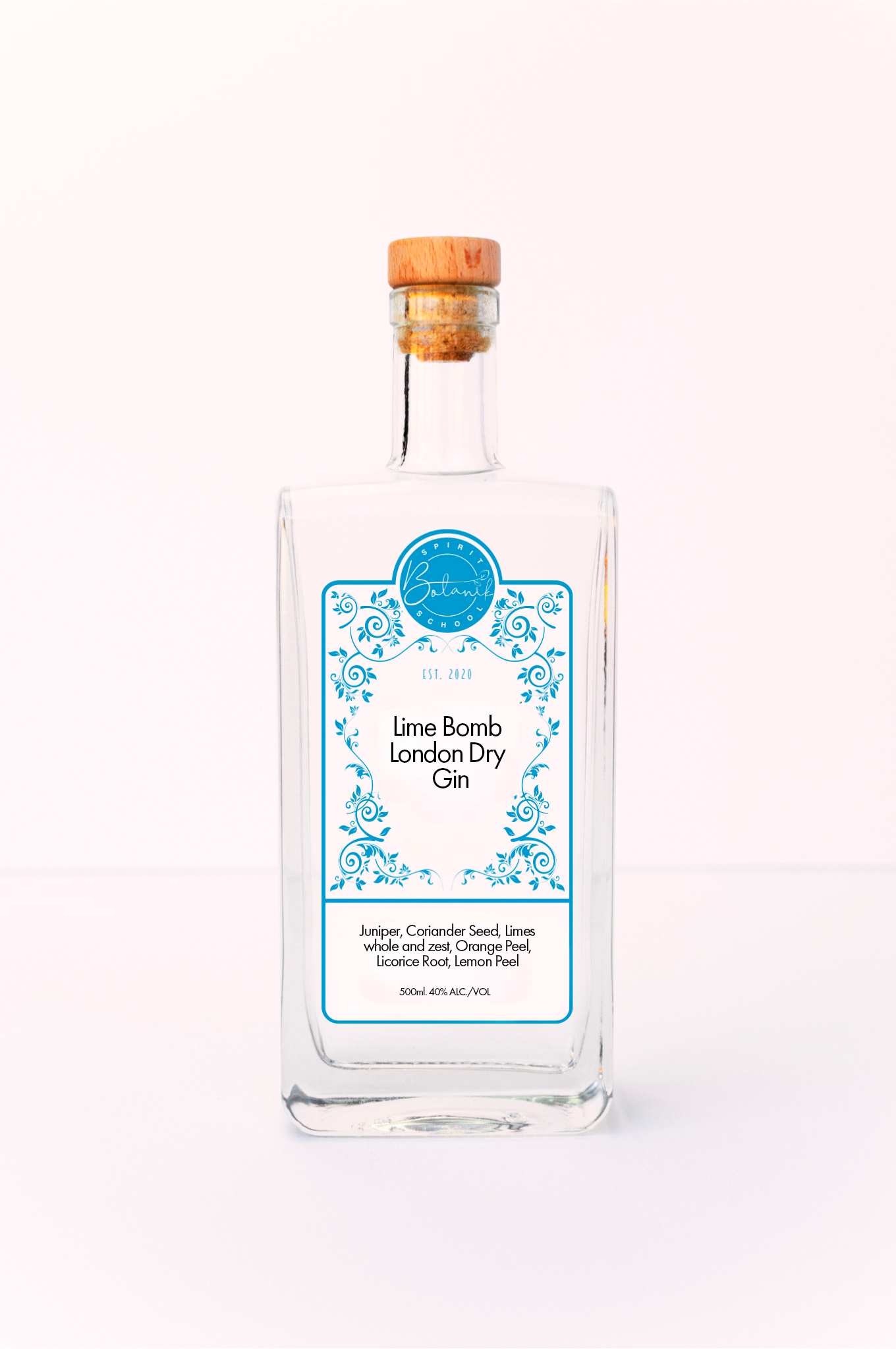 Lime Bomb London Dry Gin - 500ml