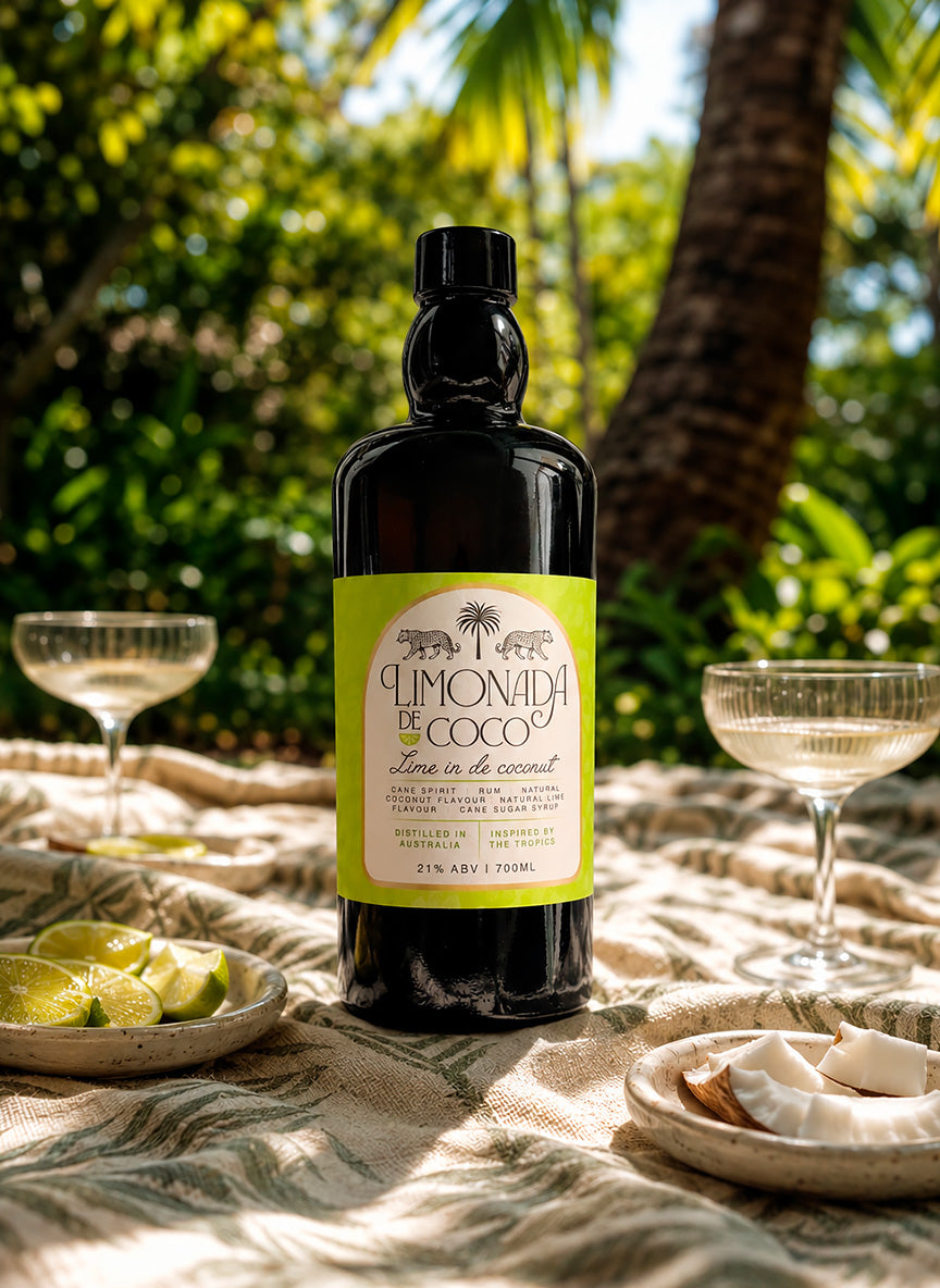 Limonada - Lime in de Coconut - Cane Liqueur – 700ml