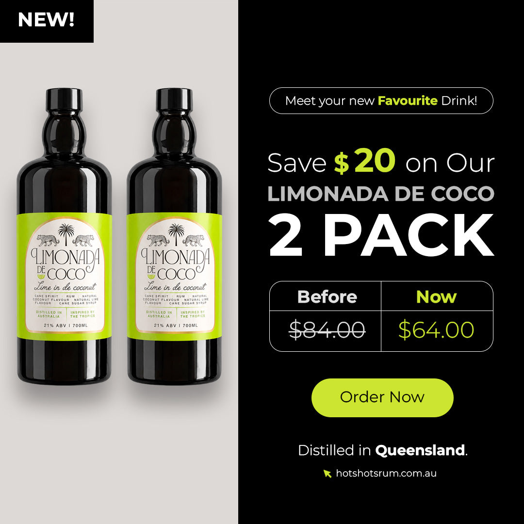 Limonada - Lime in de Coconut 2 pack- Cane Liqueur – 2 x 700ml